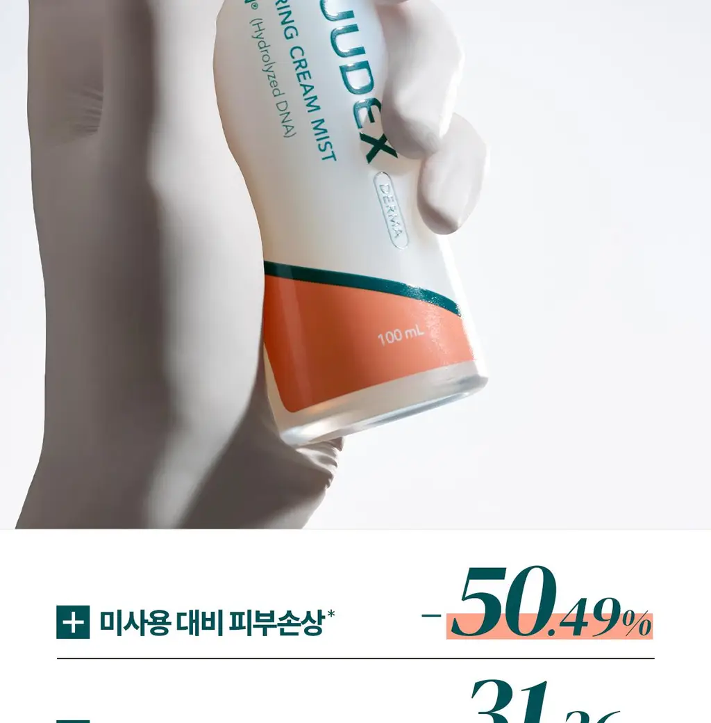 [붉은기 2배 방어_수분 레이어링]리쥬덱스 더마 리페어링 크림 미스트 100ml 상세페이지 8